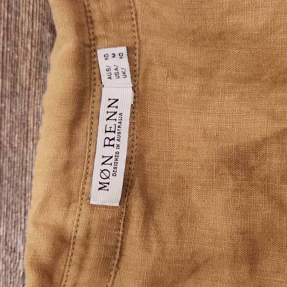 Mon Renn Linen Romper - Picture 3 of 4